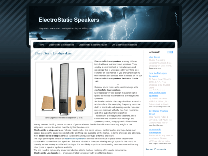 www.electrostaticloudspeakers.com