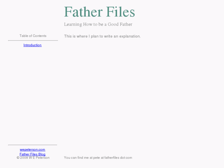 www.fatherfiles.com