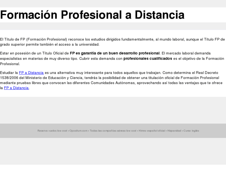 www.formacionprofesionaldistancia.com