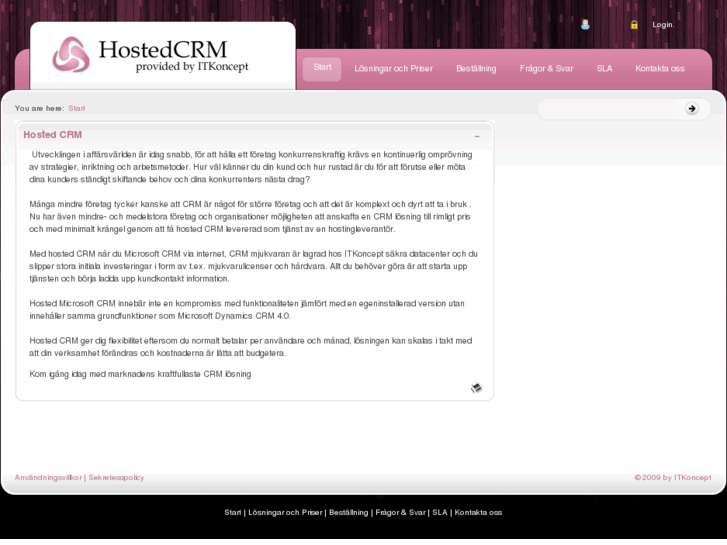 www.hostedcrm.se
