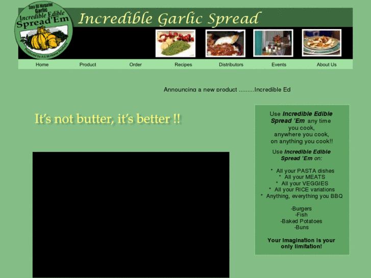 www.incrediblegarlicspread.com