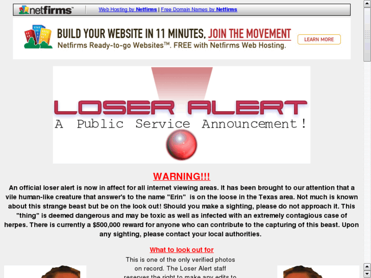 www.loseralert.com