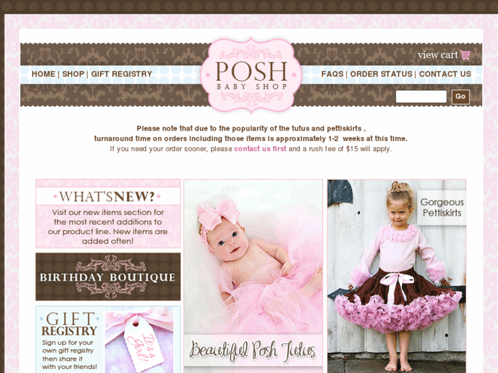 www.poshbabyshop.com