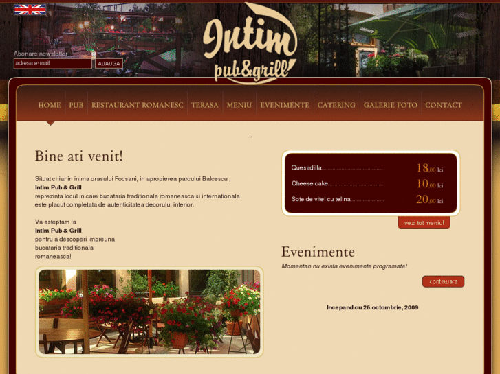 www.restaurantintim.ro