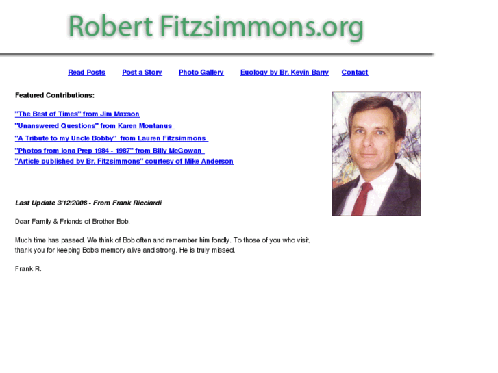 www.robertfitzsimmons.org