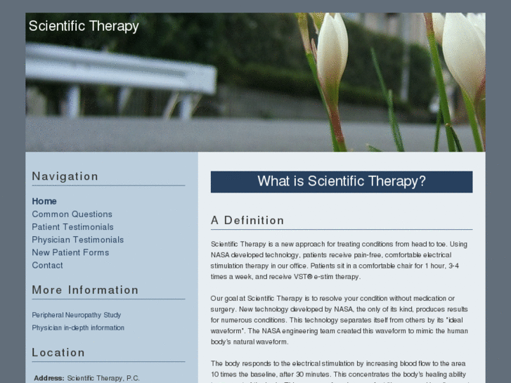 www.scientifictherapy.com