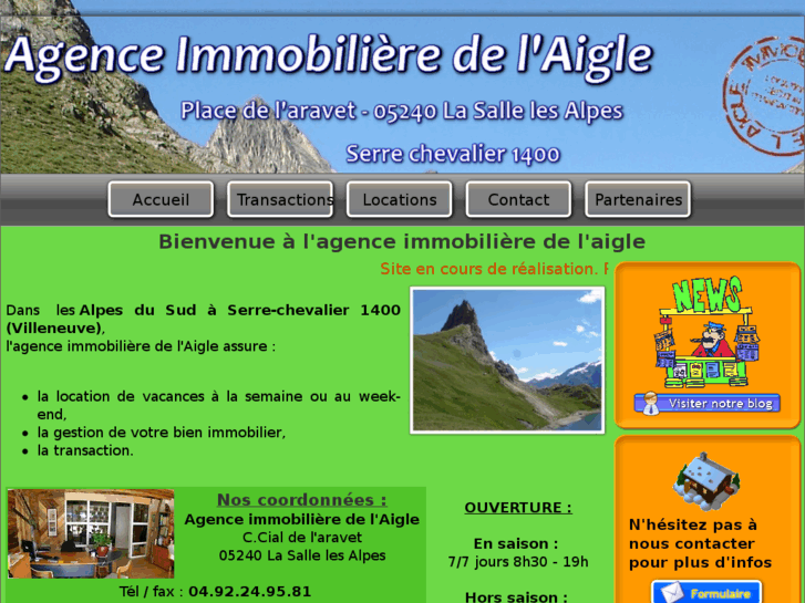 www.serreche-immobilier.com