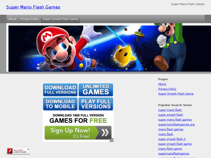 www.supermarioflashgames.org