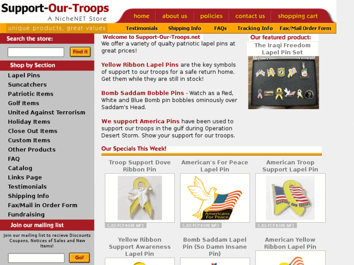 www.support-our-troops.net