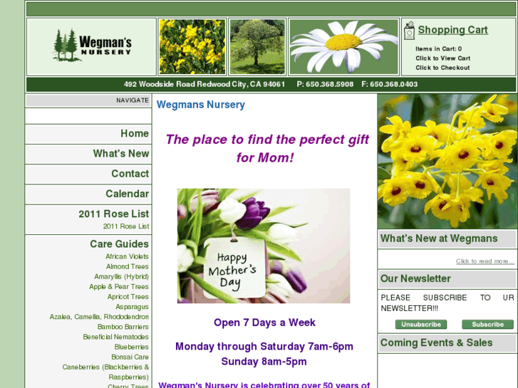 www.wegmansnursery.com