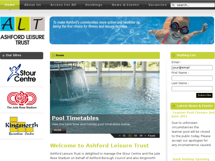 www.ashfordleisuretrust.co.uk