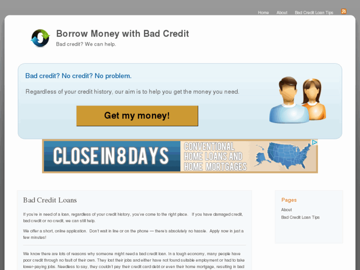 www.borrowmoneywithbadcredit.net
