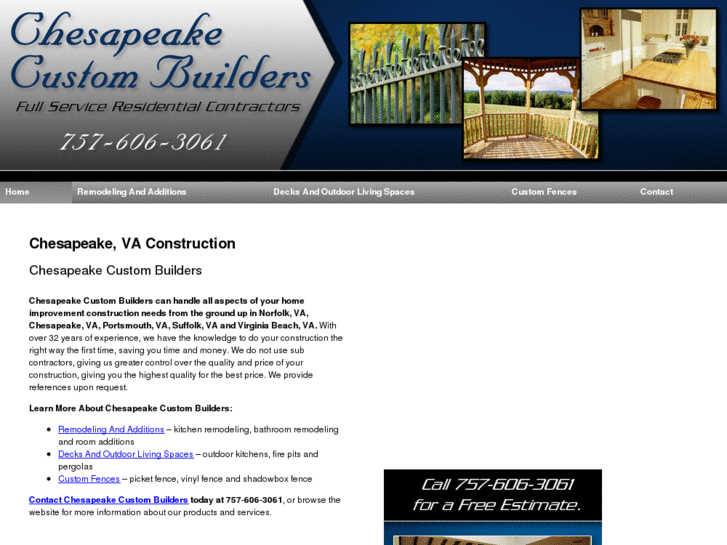 www.chesapeakecustombuilders.net