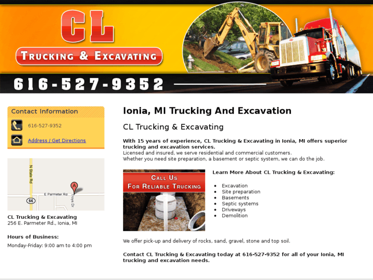 www.cltruckingandexcavating.com