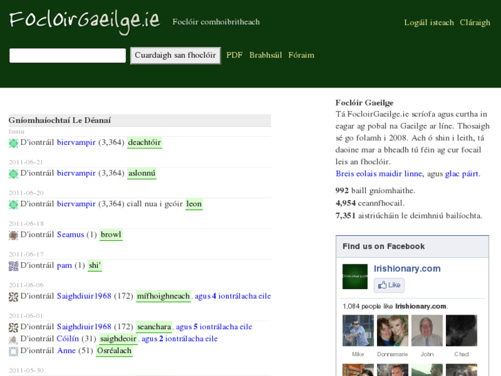 www.focloirgaeilge.ie