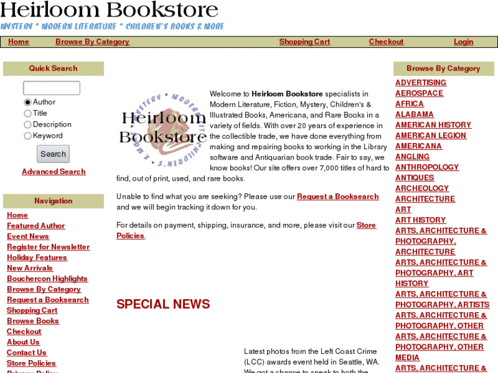 www.heirloombookstore.com