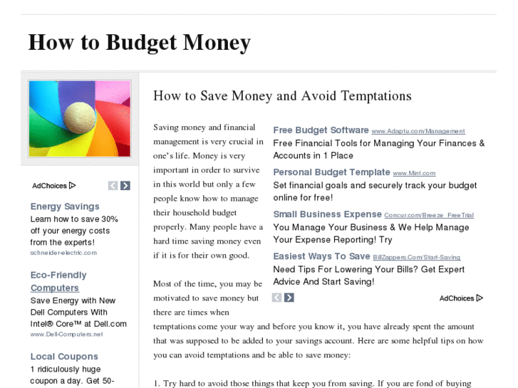 www.howtobudgetmoney.org