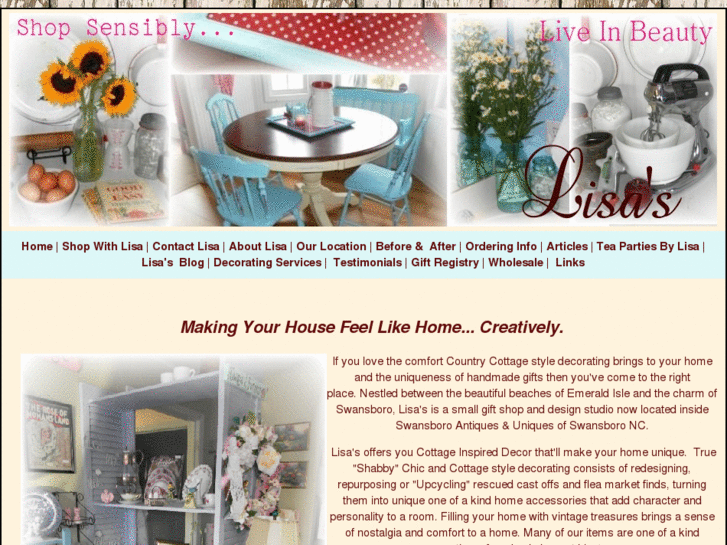 www.lisascraftiqueboutique.com