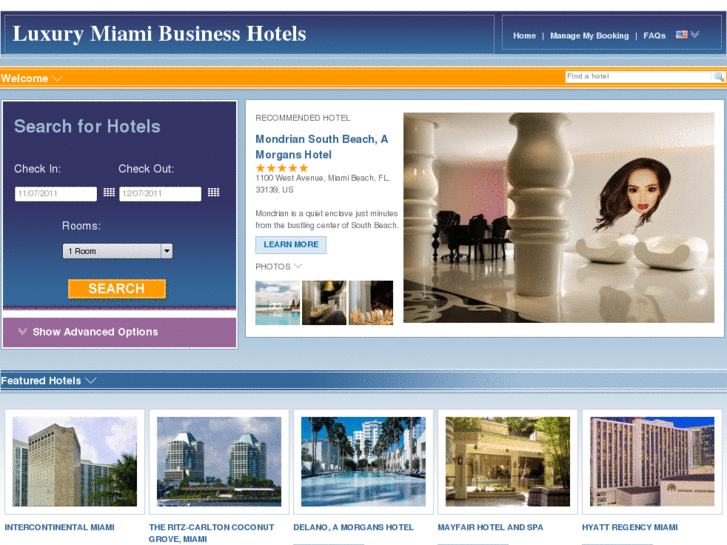 www.luxurymiamibusinesshotels.com