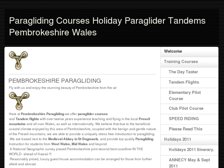 www.pembrokeshireparagliding.com