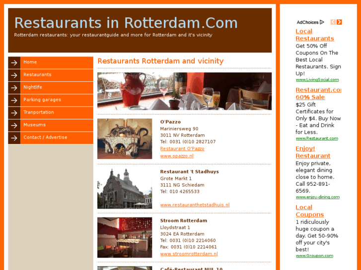 www.restaurantsinrotterdam.com