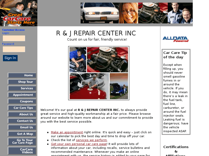 www.rjrepaircenter.com