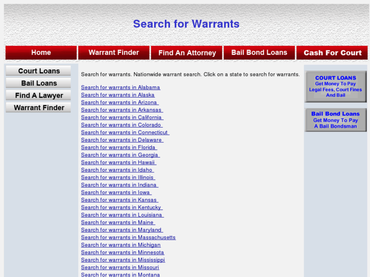 www.searchforwarrants.org