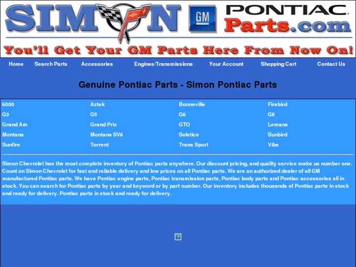 www.simonpontiacparts.com