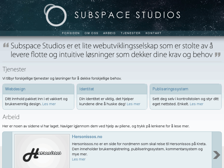 www.subspacestudios.no