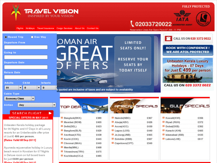 www.travelvisionuk.com