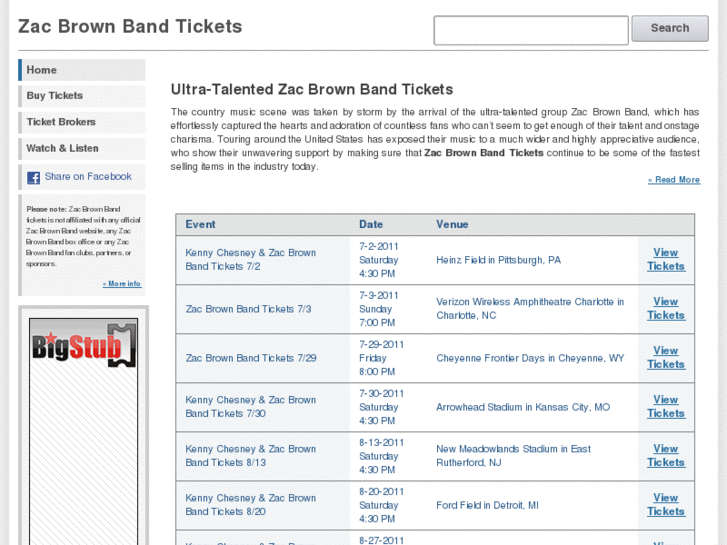 www.zacbrownbandtickets.com