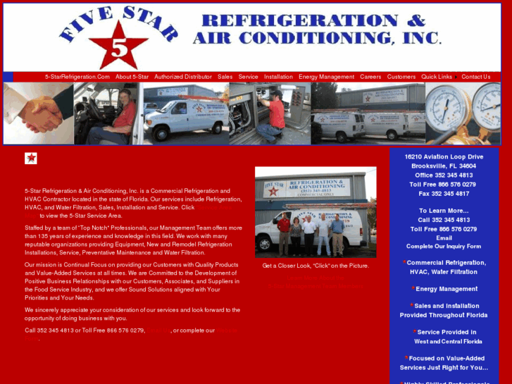 www.5-starrefrigeration.com