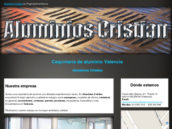 www.aluminioscristian.es