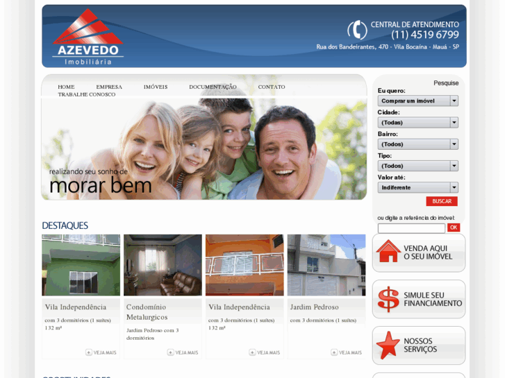 www.azevedoimobiliaria.com