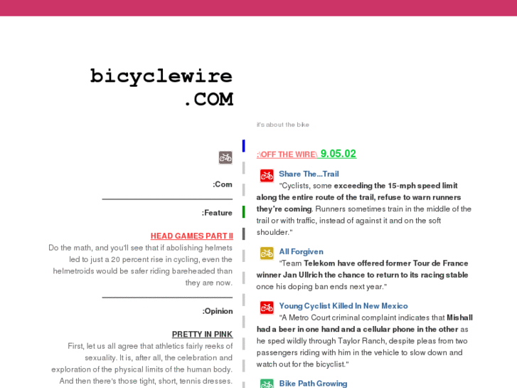 www.bicyclewire.com