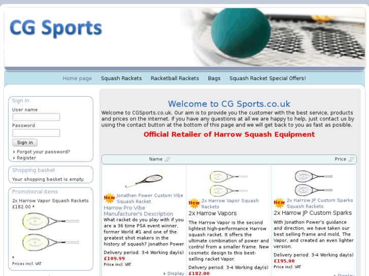 www.cgsports.co.uk