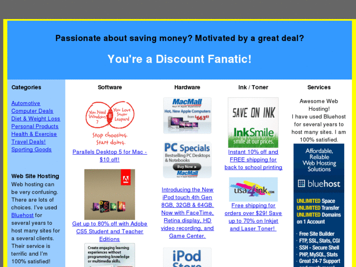 www.discountfanatic.com