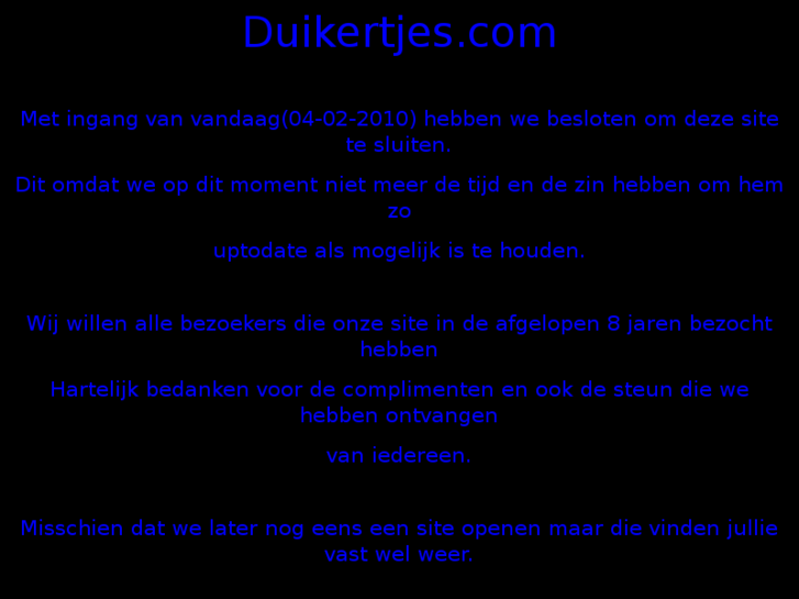 www.duikertjes.com