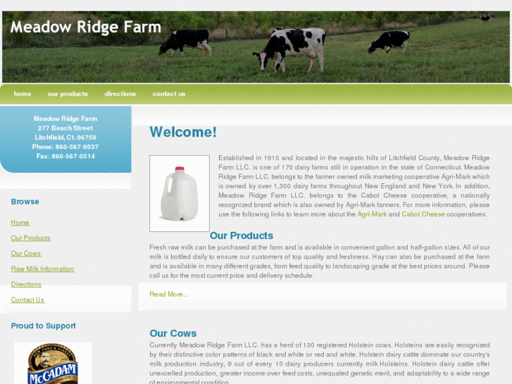 www.meadowridgedairyfarm.com