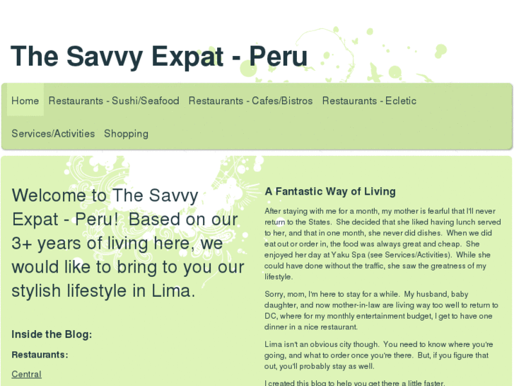 www.savvyexpatperu.com