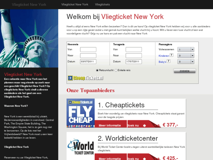 www.vliegticketnewyork.com