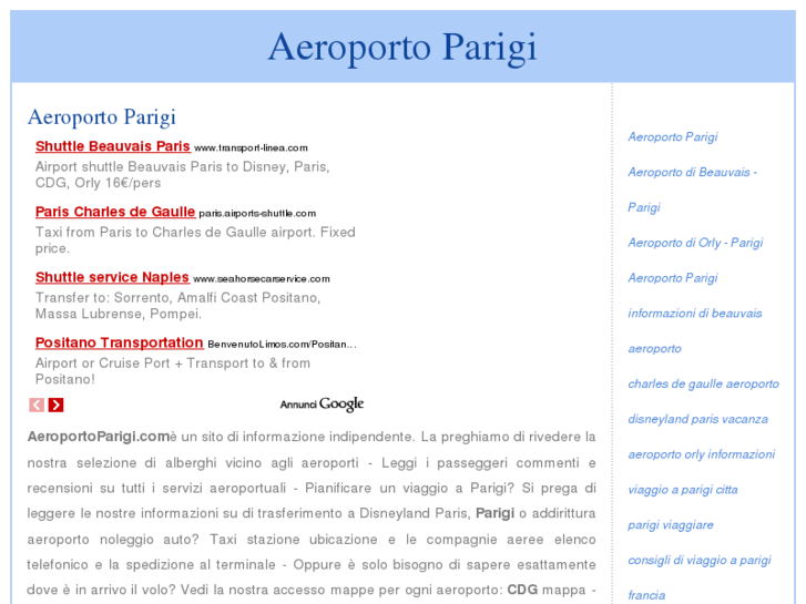 www.aeroportoparigi.com