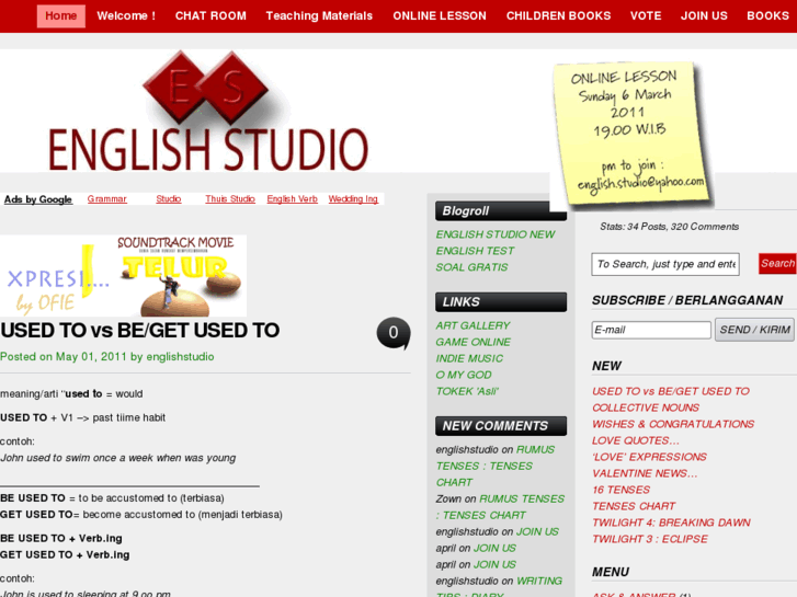 www.englishstudio.info