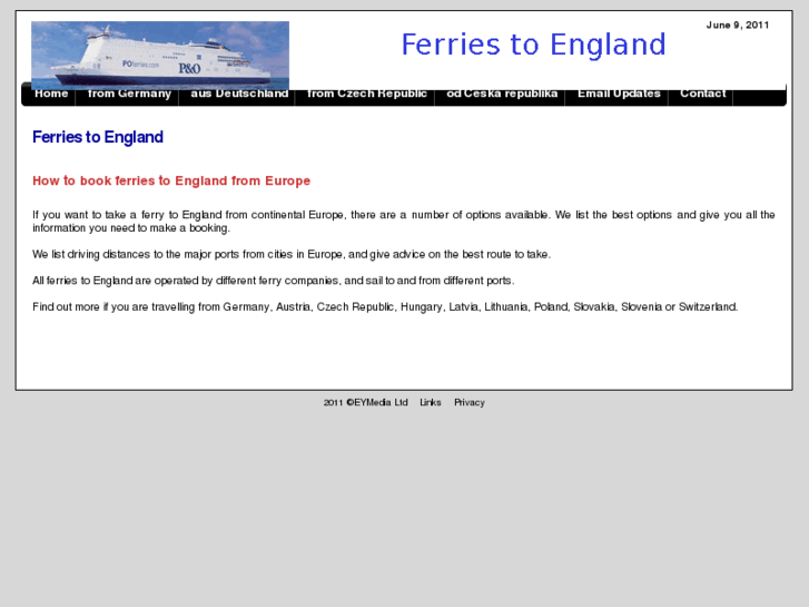 www.ferriestoengland.com