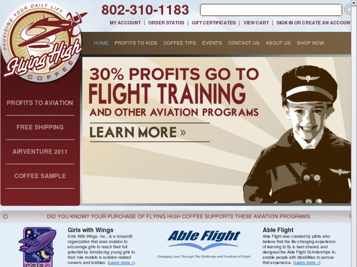 www.flyinghighcoffee.com