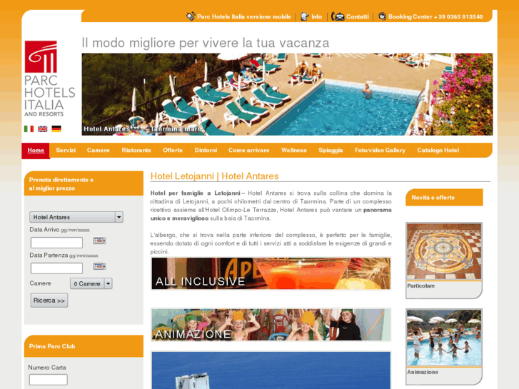 www.hotelantares.info