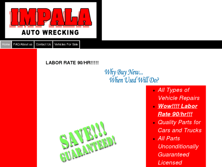 www.impalaautowrecking.com