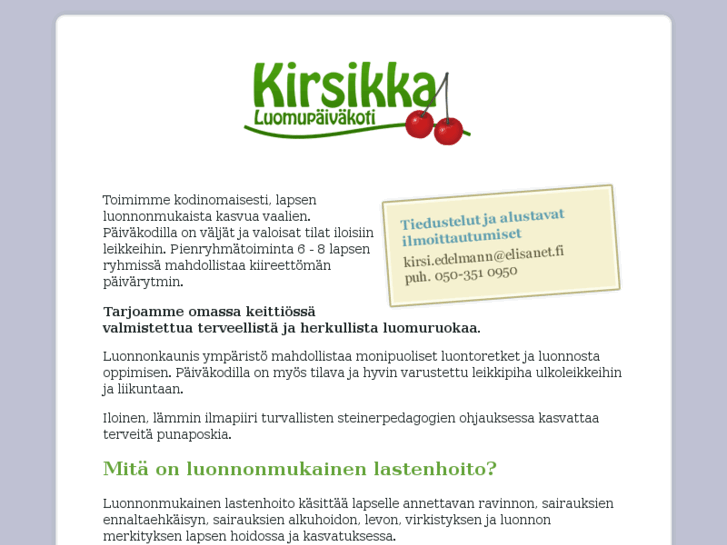 www.luomupaivakotikirsikka.net