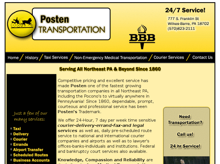 www.postentransportation.com