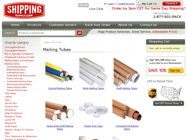 www.shippingtubes.com